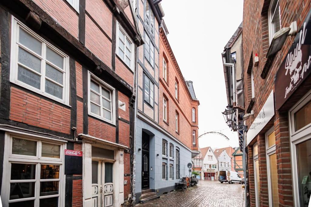 Himmlisches Penthouse Am Fischmarkt Stade Eksteriør bilde