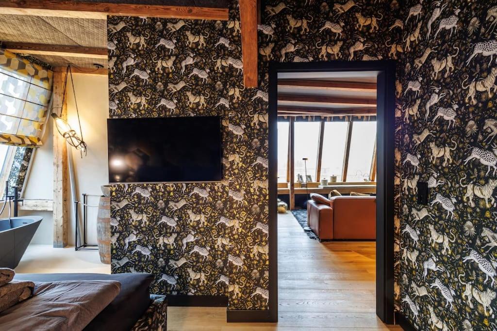 Himmlisches Penthouse Am Fischmarkt Stade Eksteriør bilde
