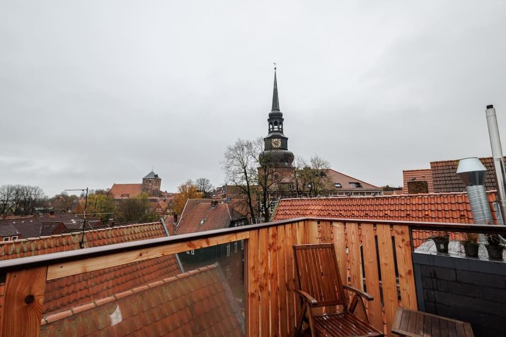 Himmlisches Penthouse Am Fischmarkt Stade Eksteriør bilde
